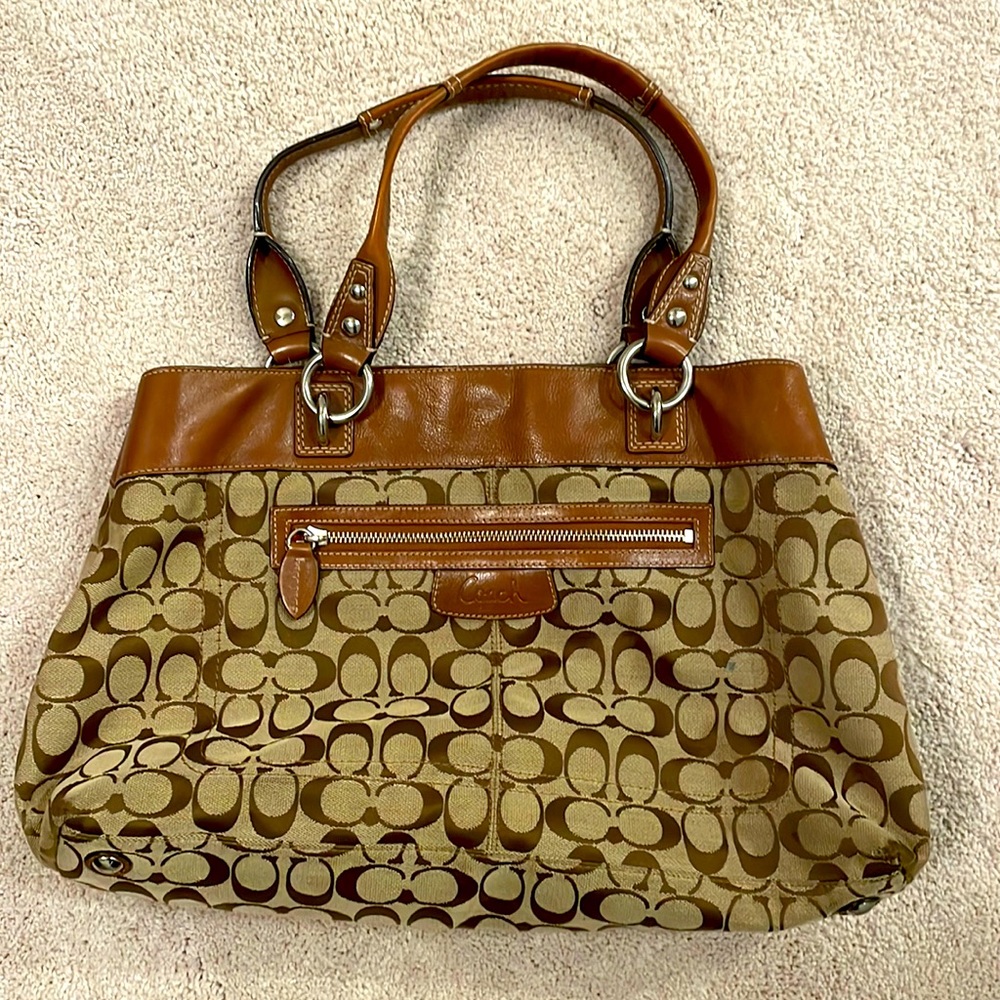 Large Coach handbag